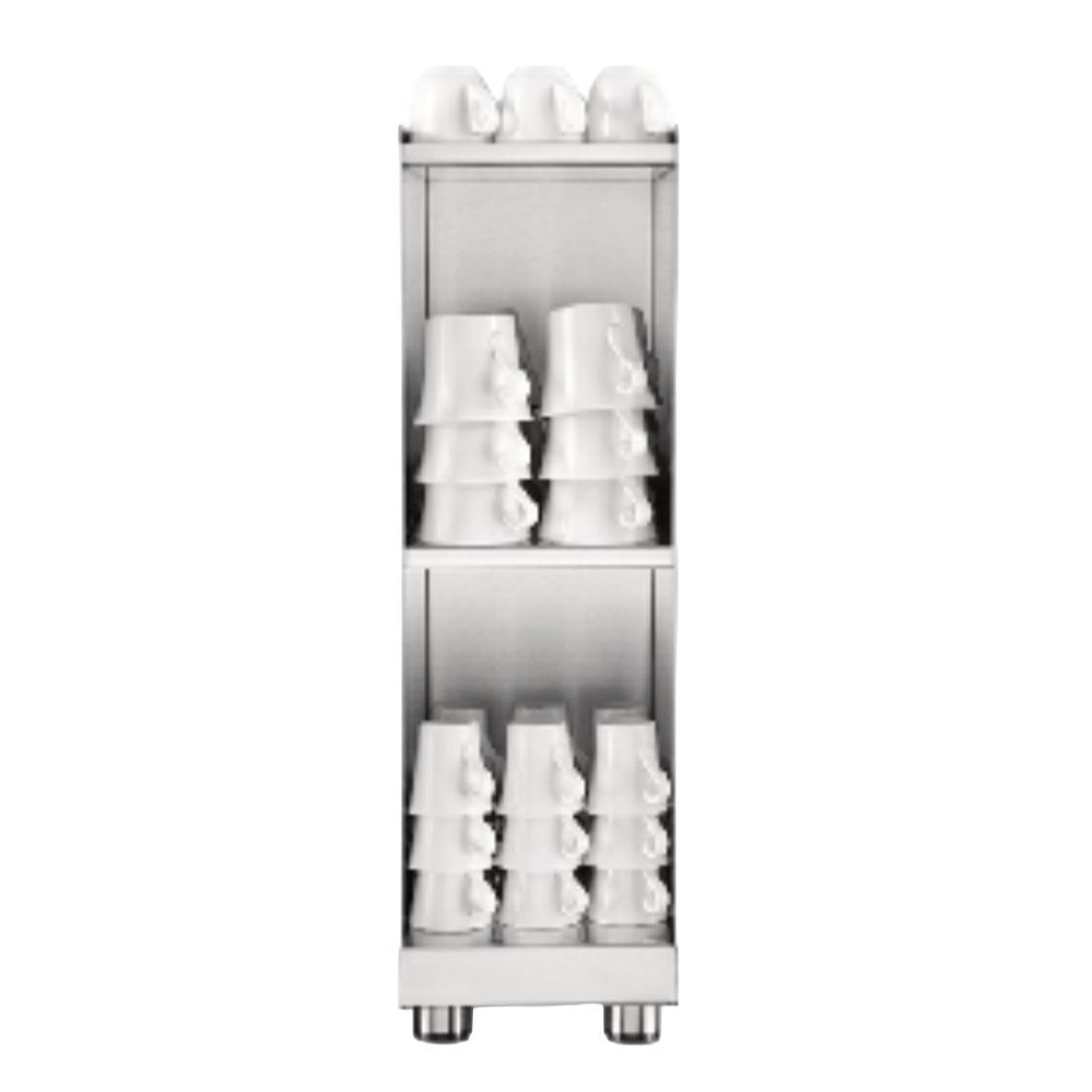 Chauffe-tasses slim 3 étages